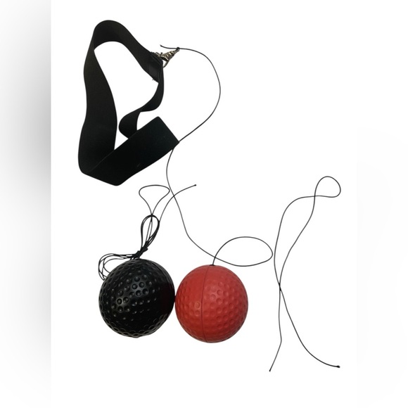 Series-8 Fitness Boxing Reflex Ball – Red & Black - Picture 5 of 10